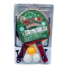 Ping Pong Tênis De Mesa Com 2 Raquetes E 3 Bolinhas