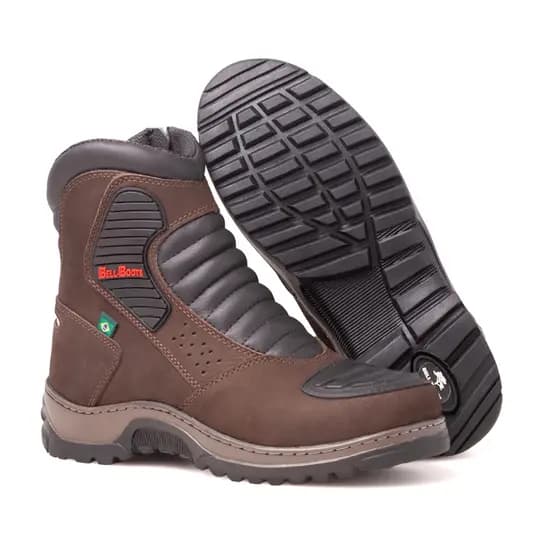 Bota Motociclista Iron 3000 Couro legítimo Bell Boots