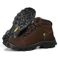 Bota Adventure 650 Robust - Couro Legítimo | Solado Borracha Premium | Palmilha PU Gel