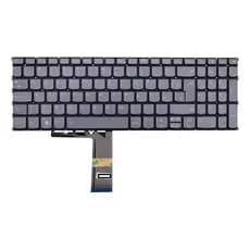 Teclado Para Lenovo Ideapad 3-15alc6 3-15itl6 Retroiluminado Cinza-escuro Português Brasil