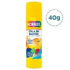 Cola em Bastao Acrilex 40G Escolar