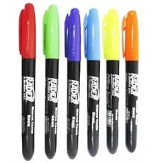 Caneta Marca Texto Cores - Radex unidade