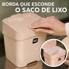 Lixeira Pia Cozinha Lixinho Pequeno Pia Organizada Organizador