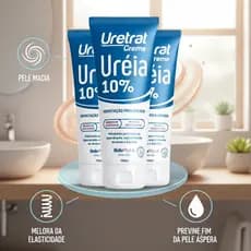 Creme Hidratante Ureia 10% Uretrat Pele Seca Áspera