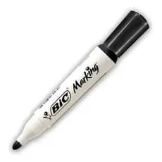Caneta Quadro Branco Bic Pincel Marcador Canetão Preto Preto