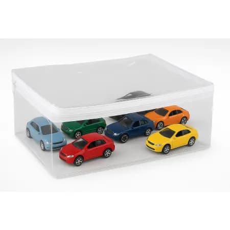 5 Porta Tudo Organizador Para Brinquedo E Enxovais Caixa Baú Quarto Infantil
