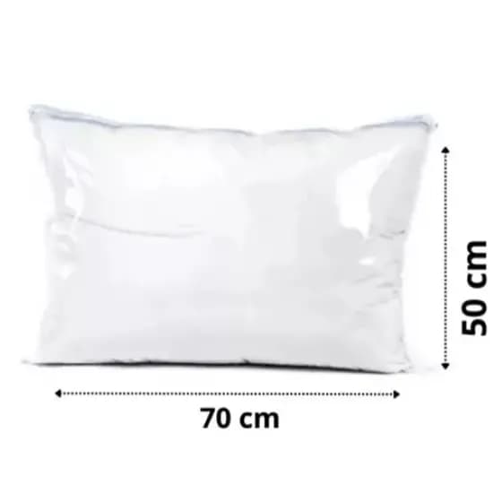 Kit com 100 Embalagens para Travesseiros 50x70 cm em PVC com Zíper  Guarda Roupa Armário