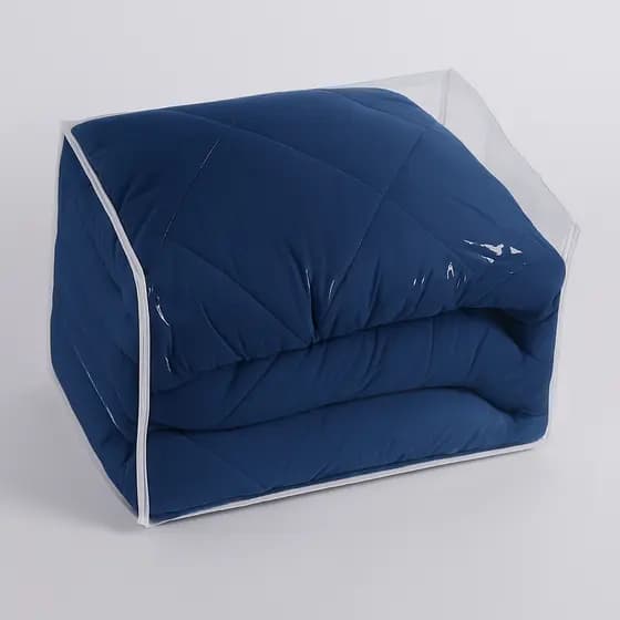 Kit 10 Saco Organizador para Guardar Edredom Casal Cobertor em PVC com zíper Cama Casal Sofá