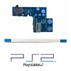 Botão Power Reset Com Flat Flex Slim Ps2 Placa Model 70000 e 90000
