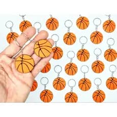 Chaveiro bola de Basquete Lembrancinha Barato Emborrachado