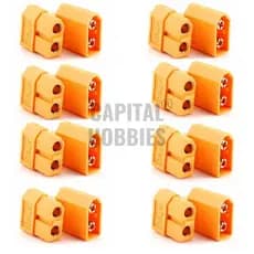 Plug Conector Xt60 amarelo  em PARES  Macho/Fêmea aeromodelo RC projeto eletrônica arduino