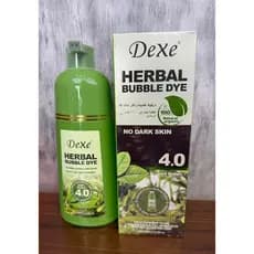 Dexe tintura em bolhas Coloração Natural e orgânica para Cabelo 420 ml
