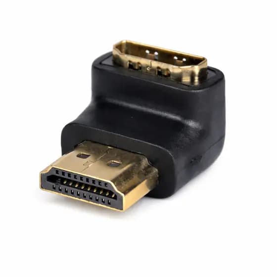 Adaptador HDMI 4K Macho x Femea 90 Graus Ângulo Reto Para TV Feasso FCA-17