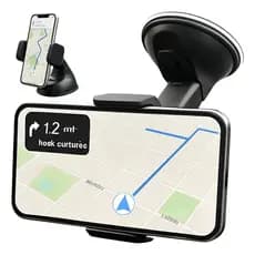 Suporte De Celular Para Carro Mesa Para-brisa Retrovisor 360
