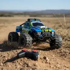 Carrinho Controle Remoto Recarregável Rally 7 Funções Com Luz E Som Off Road 4x4 Trilha Montanha