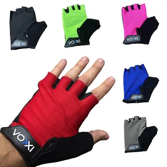 Luva Para Bike Voxxi Meio Dedo Confortável De Bicicleta Mtb Speed
