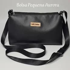 Bolsa Feminina Transversal Pequena Aurora Com Divisórias