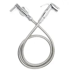 Ducha Higiênica em ABS C72 Cromada Acionamento 1/4 Volta