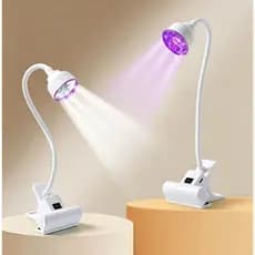 Mini Cabine Portatil  Lanterna Sem Cabo Clip De Mesa Led UV Secagem Gel Para Unhas