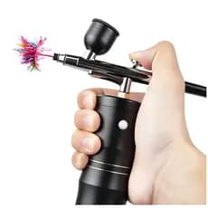 Aerógrafo Mini Portátil Com Compressor - Para Unhas, Bolo, Maquiagem, Cabelo