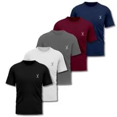 Kit 4 Camisas Premium Masculina Dry Fit Envio Rápido Academia Treino Esporte Exercícios Corrida Ciclismo Presente Camisa