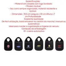 Porta Lixo Lixeirinha Lixeira Lixinho Para Carro Bordado Diversos Modelos de Carro