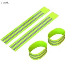 [ala] Faixas Refletivas Refletoras Elásticas De Pulseira Tornozelo De Segurança Para Corrida Noturna De Bicicletas