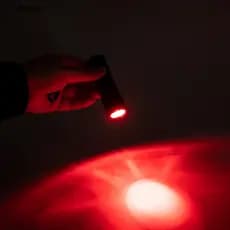 [alasuo] Lanterna LED Vermelha Imagem De Veias Infravermelhas 625nm Luz 9 Localizador De [BR]