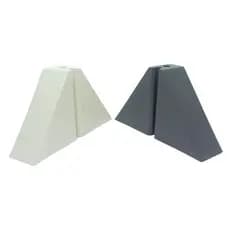 Calço Plástico Trapézio Grande Tr100 2 Furos Para Fixação de Telha - Atacado