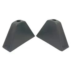 Calço Plástico Modulada Simples Onda 50 1 Furo Para Fixação de Telha - Atacado