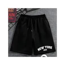 Short  Moletom Masculino New York Casual Premium estilo mauricinho Bermuda Masculina