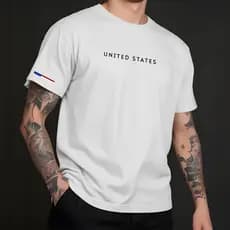 Camiseta Masculina 100% Algodão United Descolada