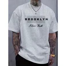 Camiseta Brooklyn New York  Camisa Lançamento Envio Rapido