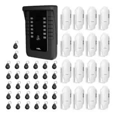 Kit Coletivo De Interfone S500 16 pontos + 16 Monofones S100 Agl e 32 Tags
