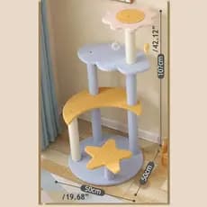 Árvore De Gatos Casinha Brinquedo Pet Arranhador Para Gatos