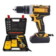 Parafusadeira Furadeira 48v 2 Baterias Bivolt Profissional