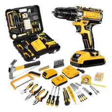 Furadeira Parafusadeira Lck 48v Impacto Com 2 Baterias