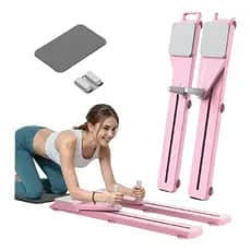 Prancha Abdominal Multifuncional Com Rolo Dobrável Para Casa