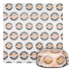 Papel Acoplado embalar lanche Hamburguer barreira gordura 38x40 Pct 250fl