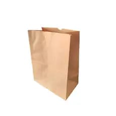 SACO PAPEL KRAFT SOS PARA DELIVERY 36X24X14CM PC 100FL