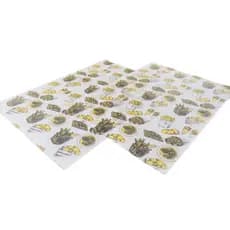 PAPEL MANTEIGA ANTI GORDURA FORRAR CAIXA BATATA FRITA 250UNI