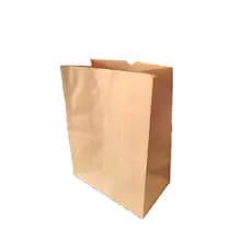 SACO PAPEL KRAFT SOS PARA DELIVERY 20KG 38X28X14CM PC 100F