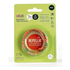 Pulseiras De Citronela Repellik® - Proteção Por Até 7 Dias Cor Verde Verde