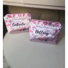 Necessáire lembrancinha bolsa para aniversário, eventos, empresas personalizada