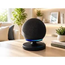 Suporte para Alexa Echo Dot 4ª e 5ª Geração Base Estável Organizador Mesa Decoração