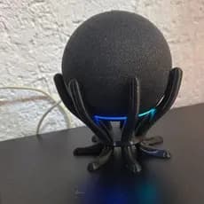Suporte para Alexa Echo Dot 4ª e 5ª Geração Base Estável Organizador Mesa Decoração