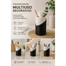 Organizador Multiuso Decorativo Moderno | Elegância e Organização para Qualquer Ambiente