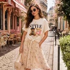 Camiseta Estampada Premium Algodão Macio Confortável Unissex Casual