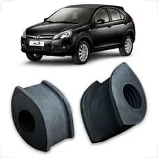 2 Bucha Barra Estabilizadora Jac J3 2011 2012 2013 2014/...