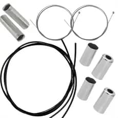 Kit Cabos Conduites Terminal Completo Bike 3M Conduite Teflon Cabo De Freio Traseiro 1800mm x 1.5mm